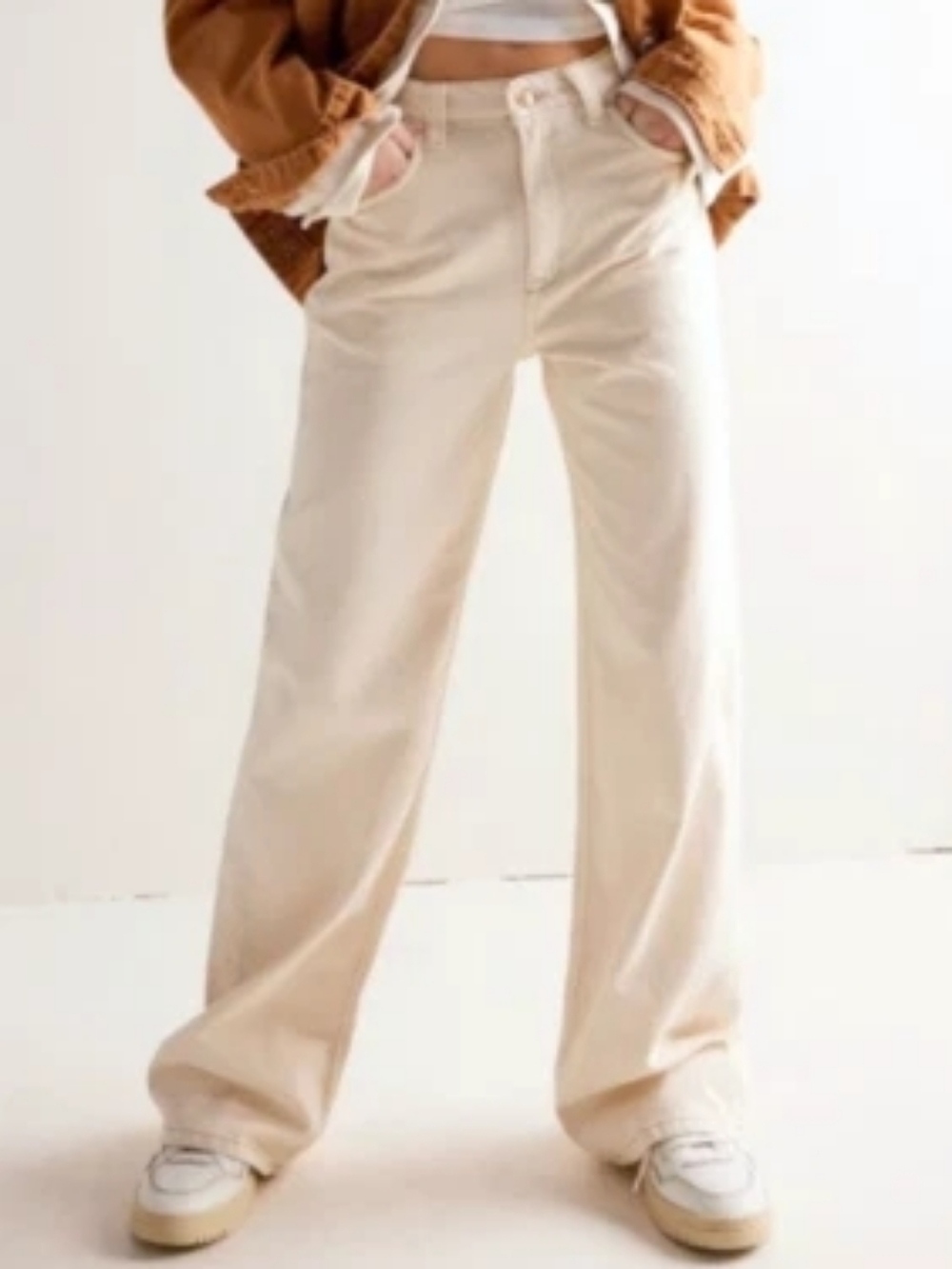 FREE PEOPLE TINSLEY BAGGY HIGH RISE STRAIGHT LEG JEANS NWOT